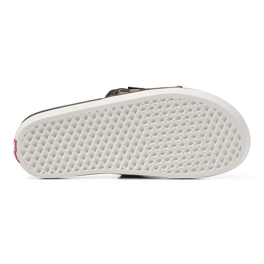 Vans Checkerboard Ultracush Chanclas-On Negras | VN985D2ZZ55