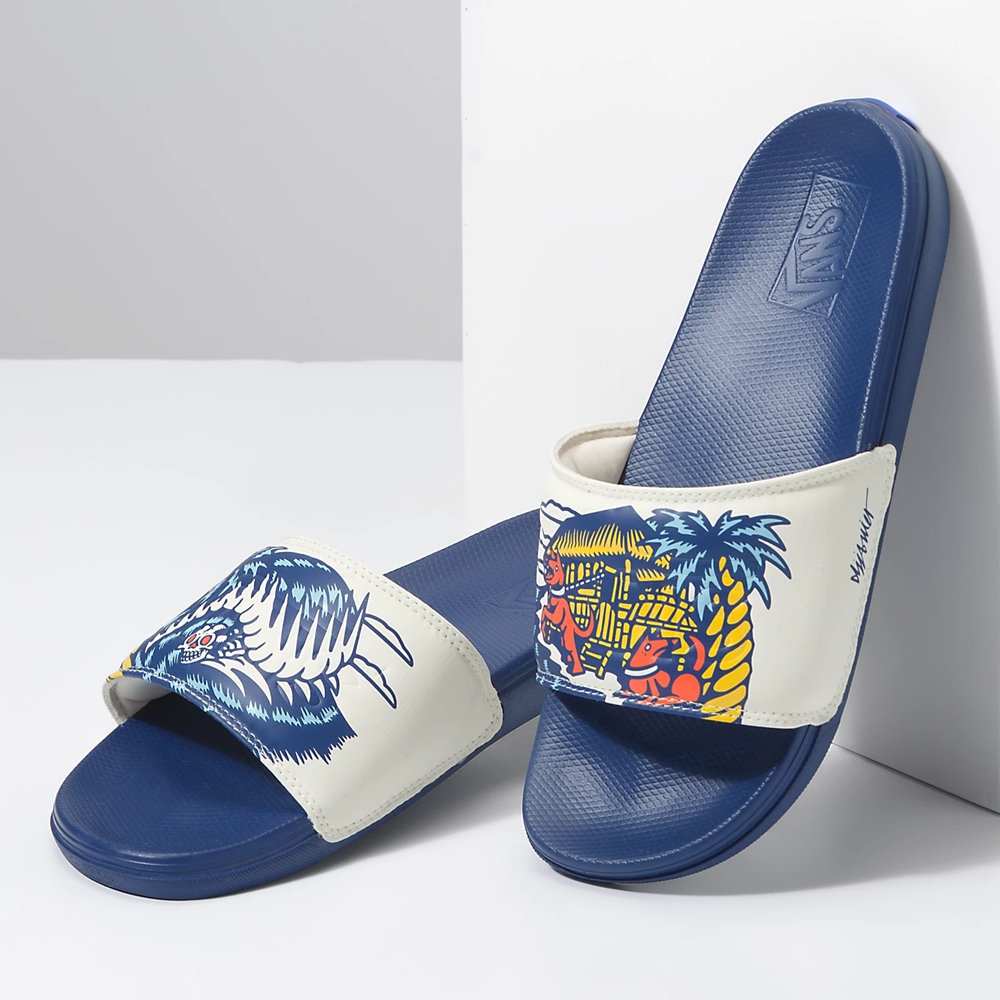 Vans La Costa Chanclas-On Azules | VN969Y7GY83