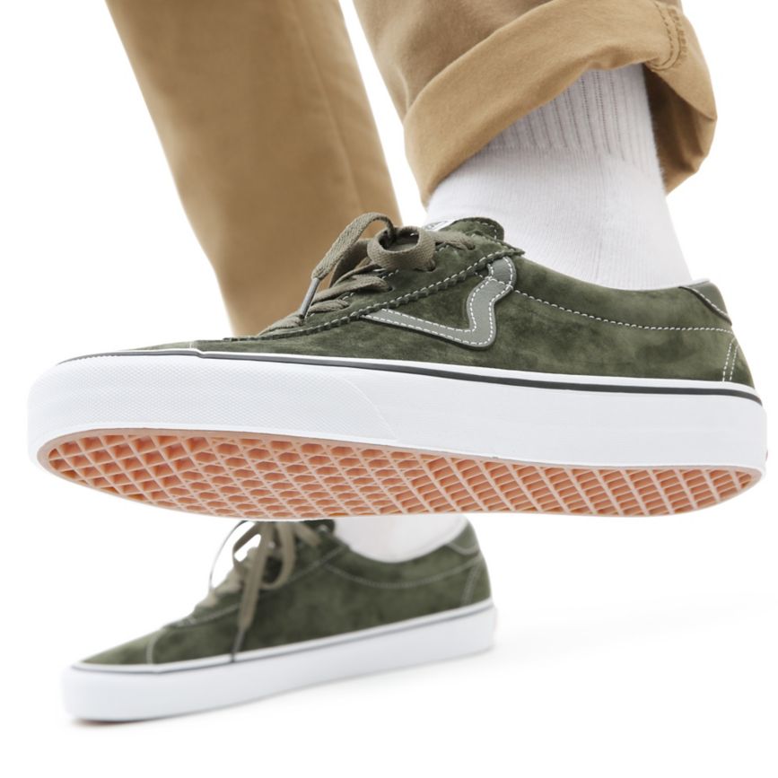Vans Pig Gamuza Deporte Verde Oliva | VN443B8IQ23