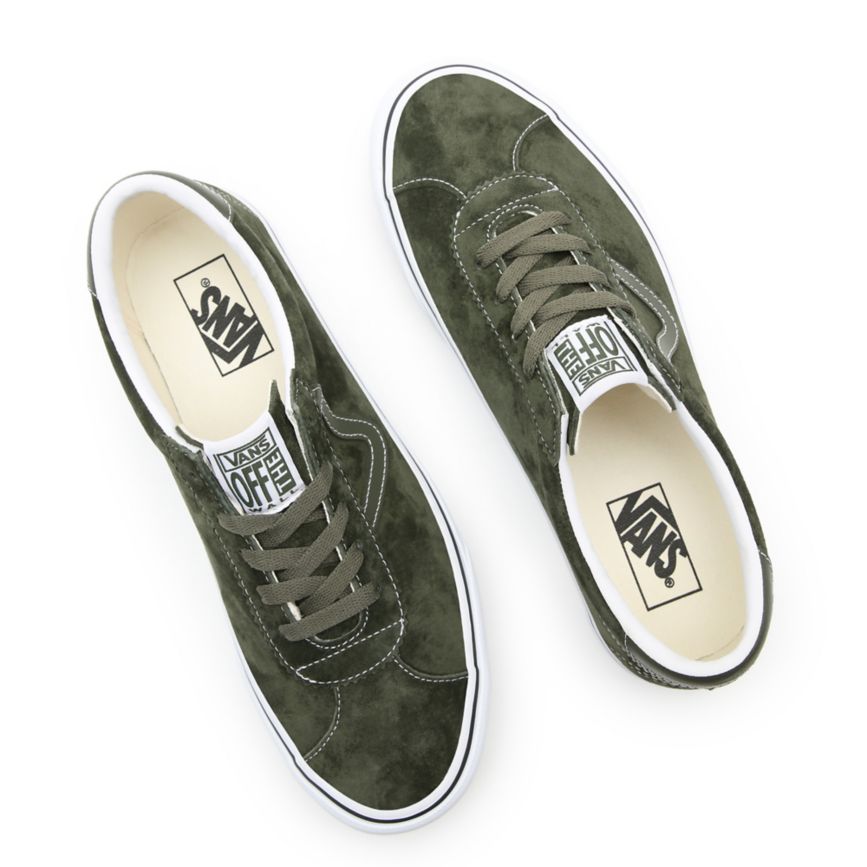 Vans Pig Gamuza Deporte Verde Oliva | VN966J0QW63