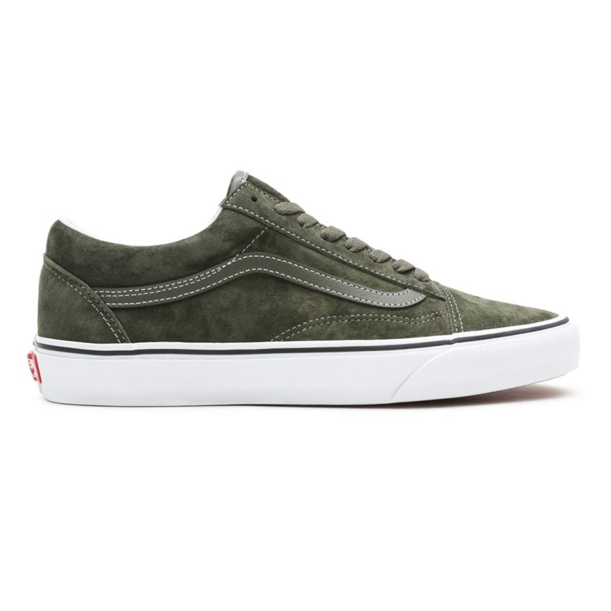 Vans Pig Gamuza Old Skool Verde Oliva | VN572Q8CY71