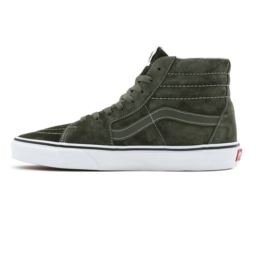 Vans Pig Gamuza SK8-Hi Verde Oliva | VN492Y8RG37