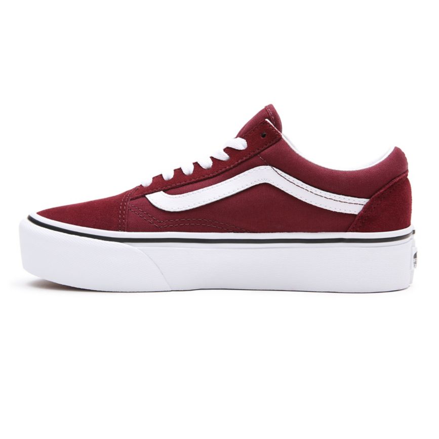Vans Plataforma Old Skool Burdeos | VN590E0AV76