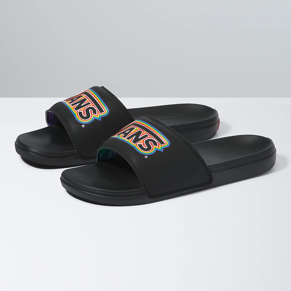 Vans Pride La Costa Chanclas-On Negras | VN197C5YW12