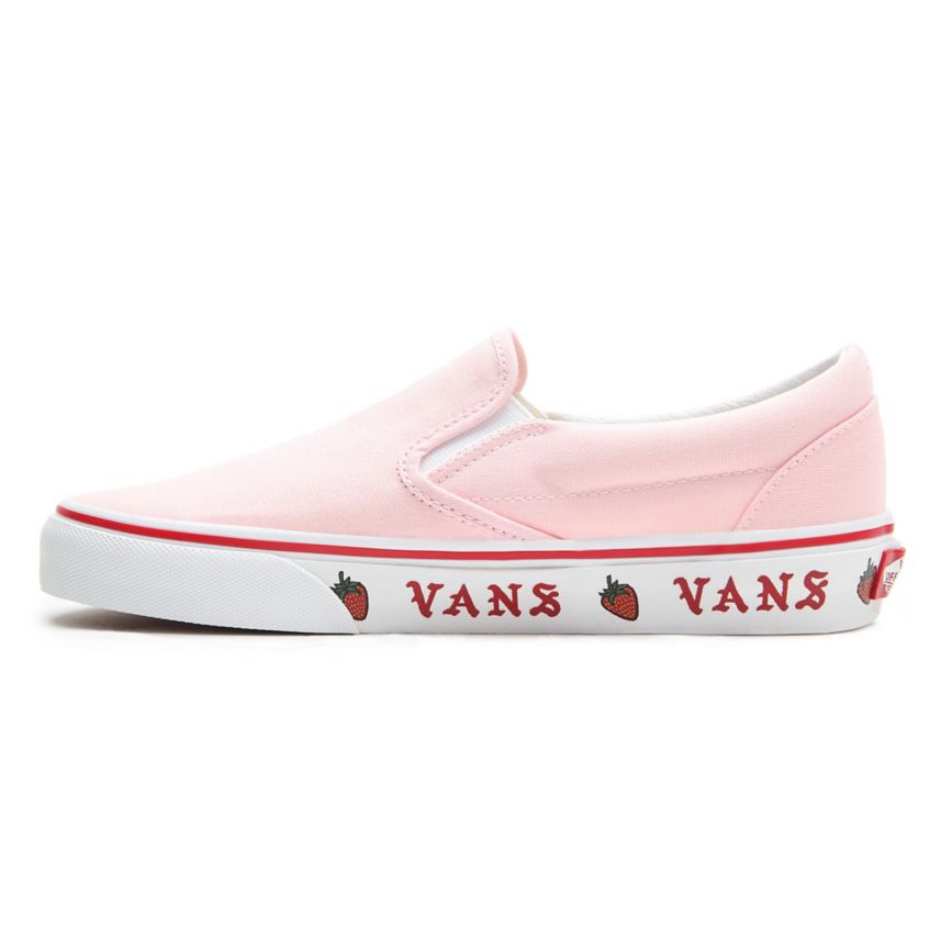 Vans Sidewall Print Classic Slip-On Rosas | VN128M7BX71