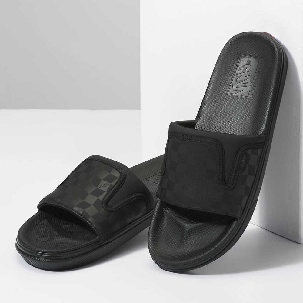 Vans UltraCush Chanclas-On Negras | VN887M5RO64